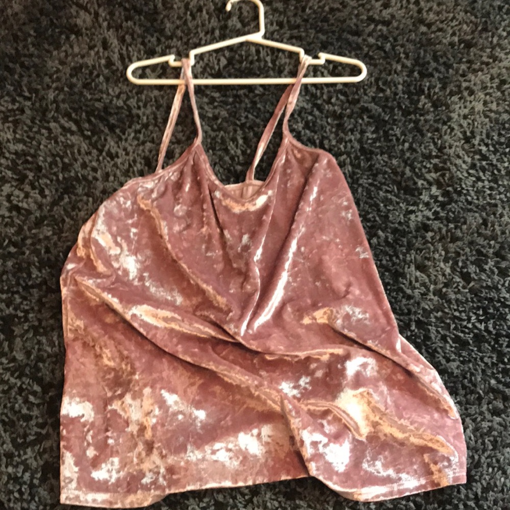 Gorgeous velvet tank!!
